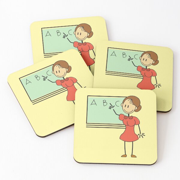 Item preview, Cute Girl Teaching designed and sold by SpecAli.
