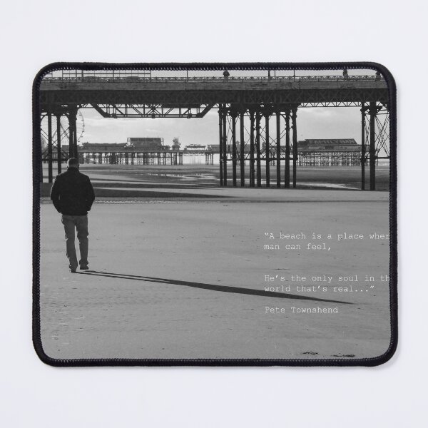 Item preview, A beach is a place where.... designed and sold by Chris Colclough.