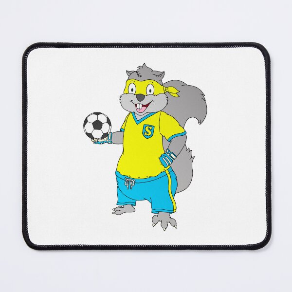 Item preview, Superhero Footballing Squirrel designed and sold by jsj17.