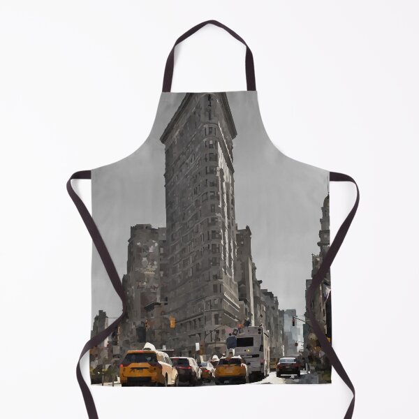 Item preview, Flatiron Building Taxicabs - Watercolour Style designed and sold by WWWC2288.