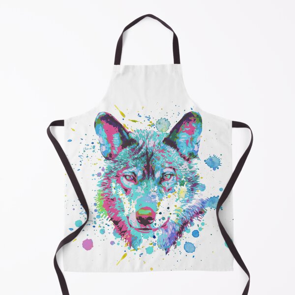Item preview, Paint Splash Wolf designed and sold by MamaNeeaDesigns.