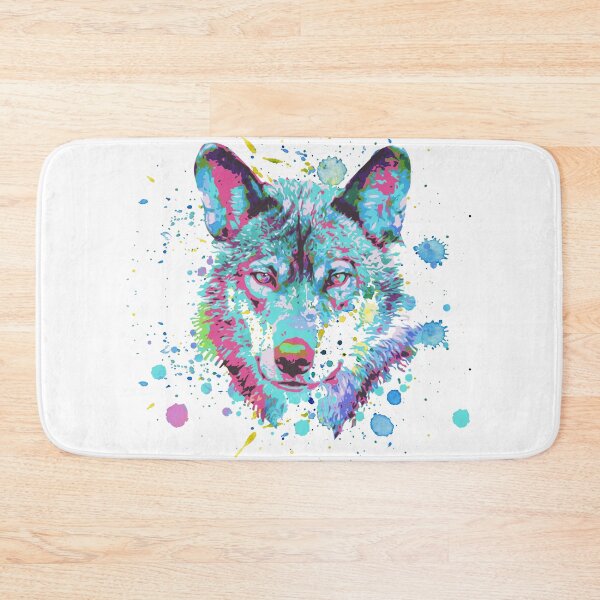 Item preview, Paint Splash Wolf  designed and sold by MamaNeeaDesigns.
