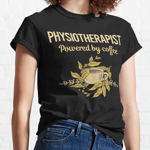 Item preview, Powered By Coffee Physiotherapist designed and sold by trinayolkcelia.