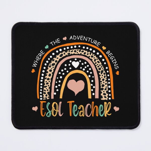 Item preview, Back to school Teachers Students - Cute ESOL Squad Teacher designed and sold by najeeasjj098.