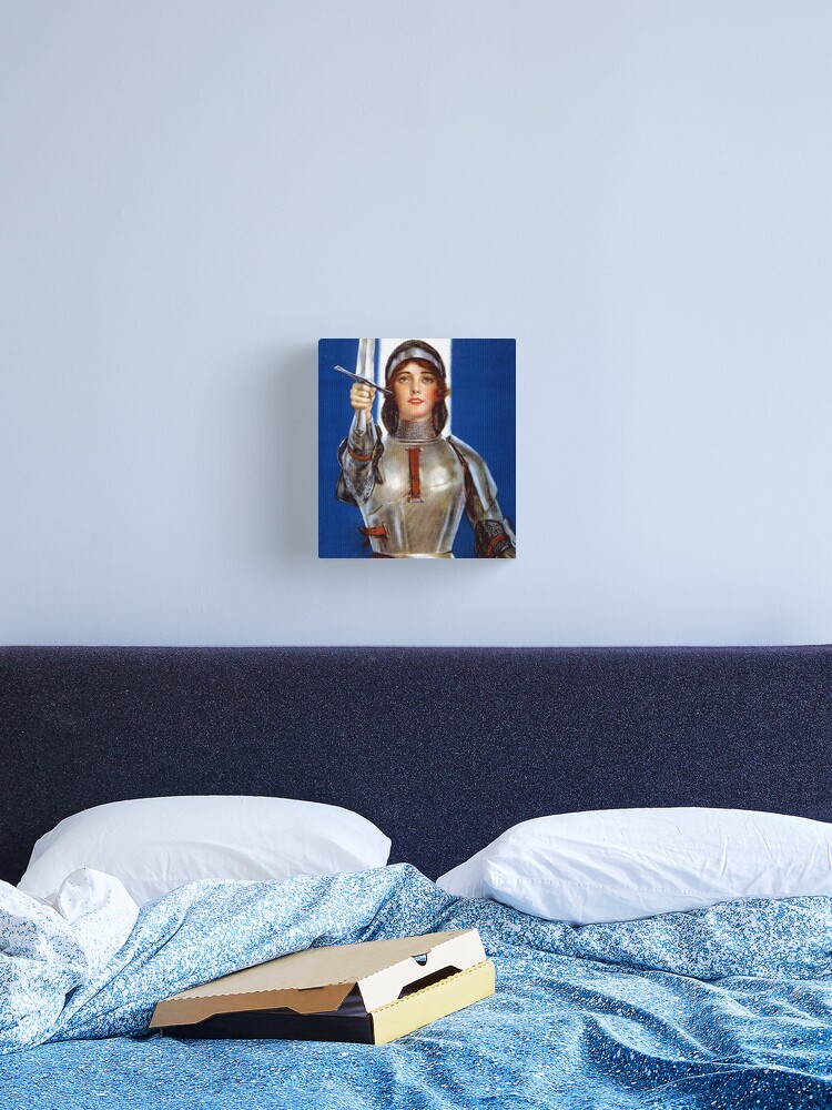 Thumbnail 1 of 3, Canvas Print, Joan of Arc Saved France designed and sold by truthtopower.