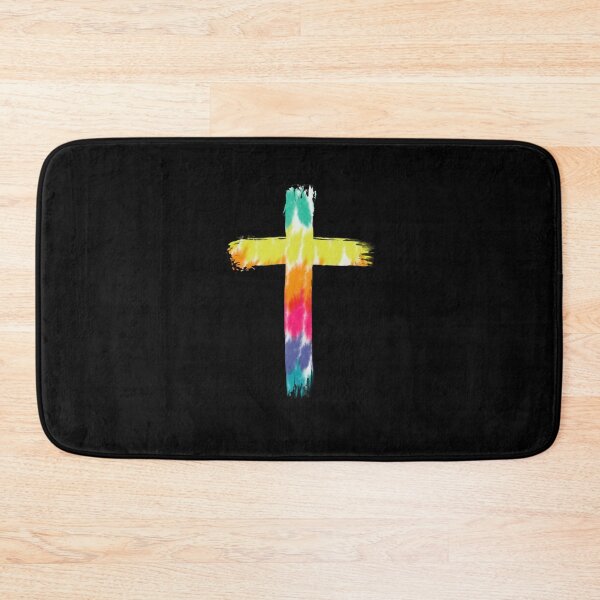 Item preview, Cross Heart With Tie dye Print For Jesus Lover designed and sold by JokeGysen.