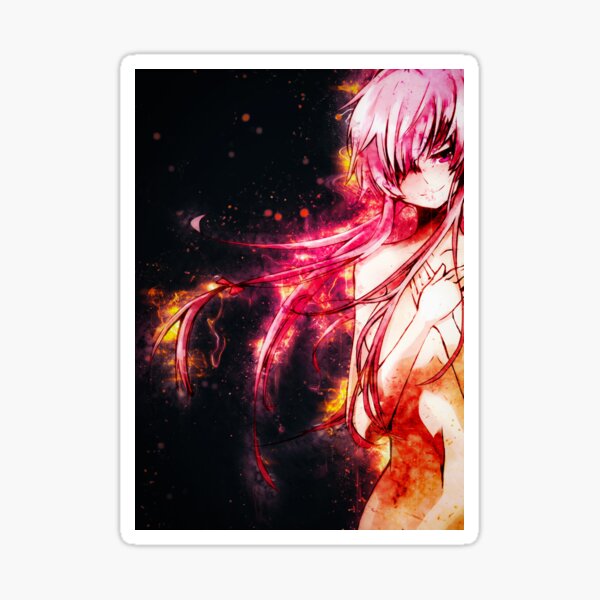 Mirai nikki, anime, art, asasins, girl, nikki, pink, random, waifu, HD  phone wallpaper