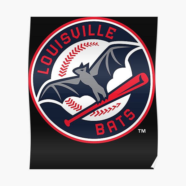 "Louisville Bats logo " Poster for Sale by ChristopheRueg Redbubble