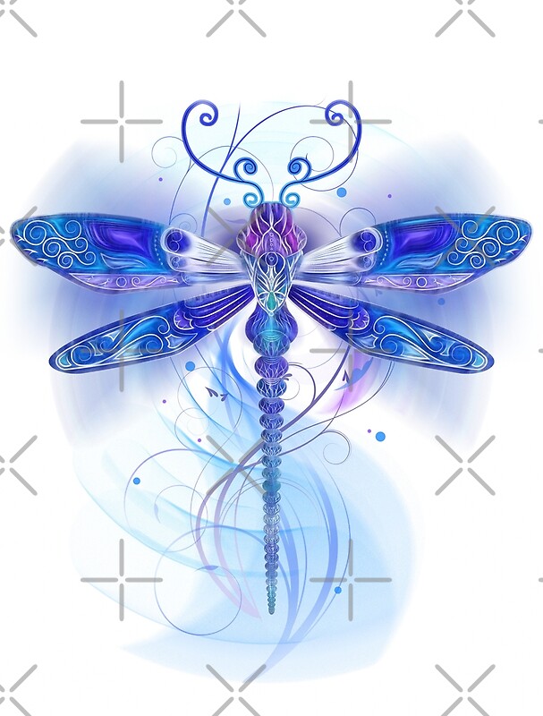 "Dragonfly Fantasy" by ntimea Redbubble