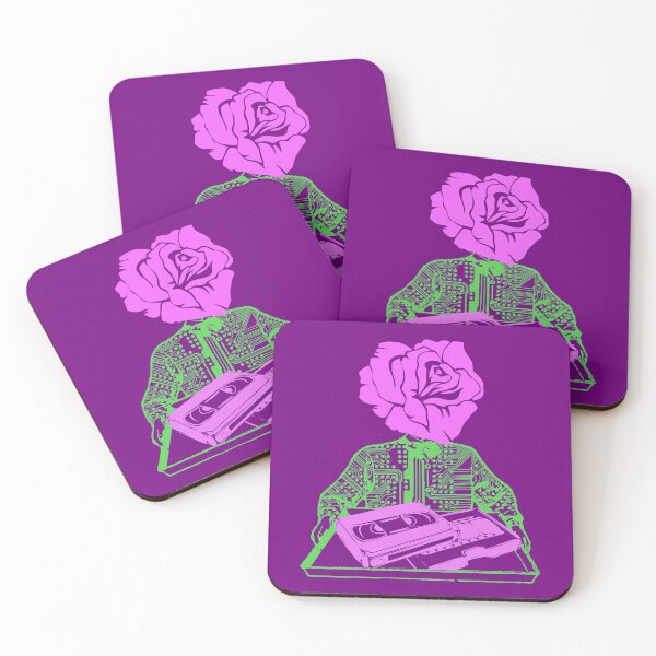 Item preview, Flower Headed Technology Baker Serving VHS Cassette Tapes designed and sold by Nostalgia-Lab.