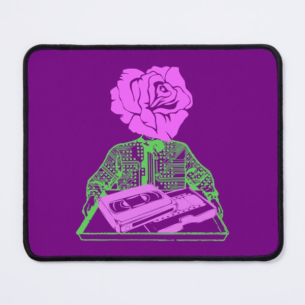 Item preview, Flower Headed Technology Baker Serving VHS Cassette Tapes designed and sold by Nostalgia-Lab.