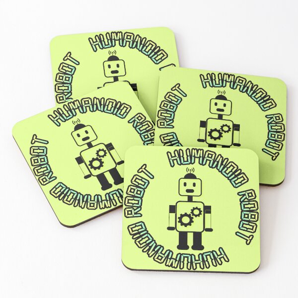 Item preview, humanoid robot,fluorescent color designed and sold by zzzozzo.