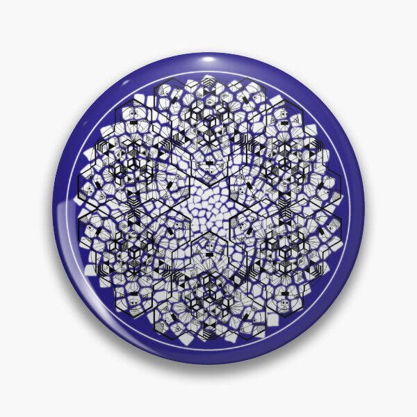 Item preview, Cube Mandala Star & CircleVisions (W) designed and sold by createVisions.
