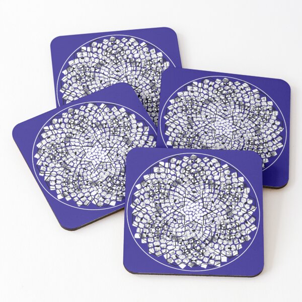 Item preview, Cube Mandala Star & CircleVisions (W) designed and sold by createVisions.