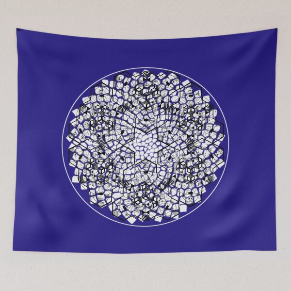 Item preview, Cube Mandala Star & CircleVisions (W) designed and sold by createVisions.
