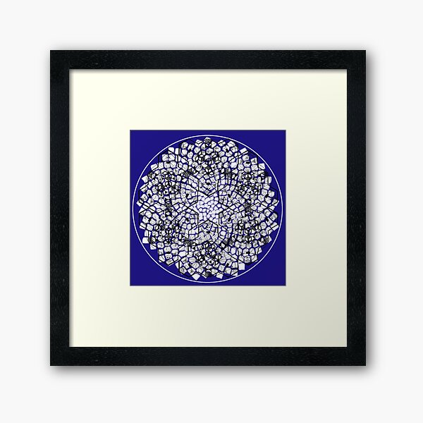 Item preview, Cube Mandala Star & CircleVisions (W) designed and sold by createVisions.