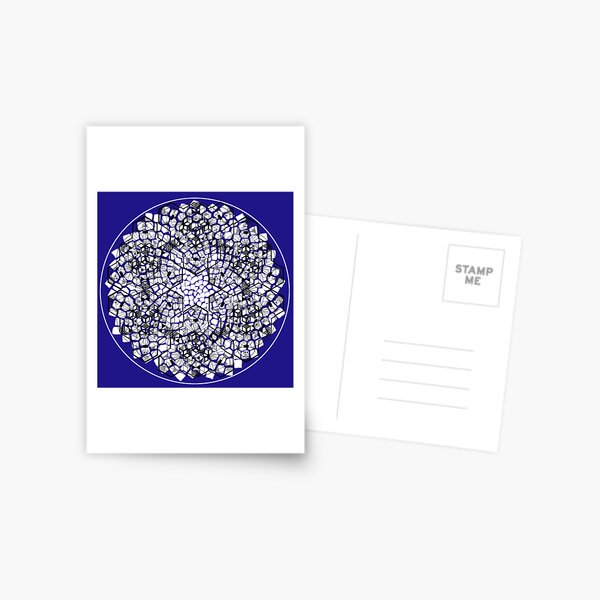 Item preview, Cube Mandala Star & CircleVisions (W) designed and sold by createVisions.