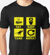 Ark Survival Evolved - EAT SLEEP TAME REPEAT Unisex T-Shirt