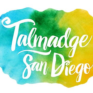 Artwork thumbnail, Summer Fun in Talmadge San Diego by JaynaMcLeod