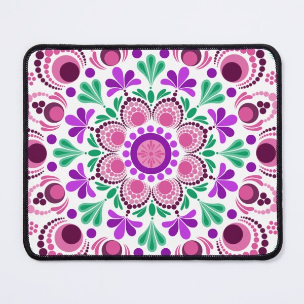 Item preview, Dot Mandala Pinks and Greens designed and sold by DavidB2408.