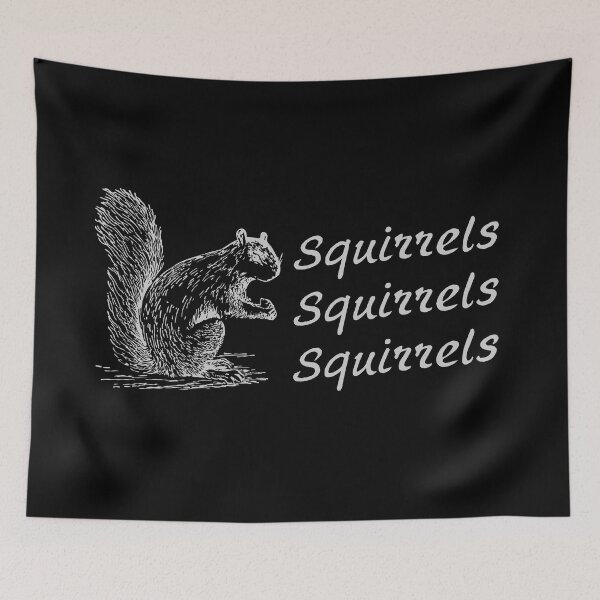 Item preview, Squirrel Repeat Line designed and sold by Yeaha.