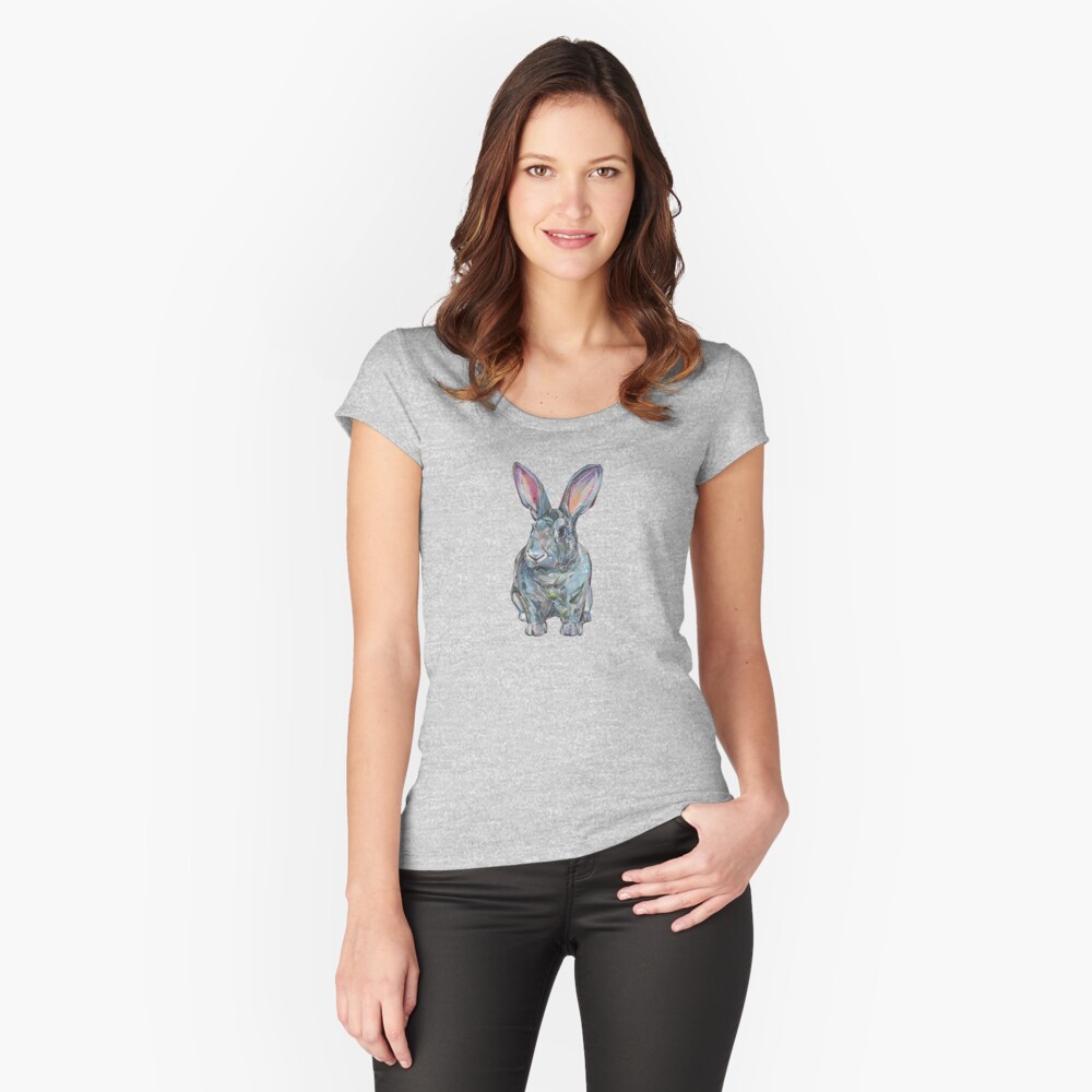 Item preview, Fitted Scoop T-Shirt designed and sold by gwennpaints.