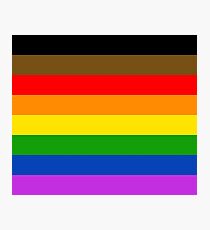 Philadelphia pride flag Photographic Print