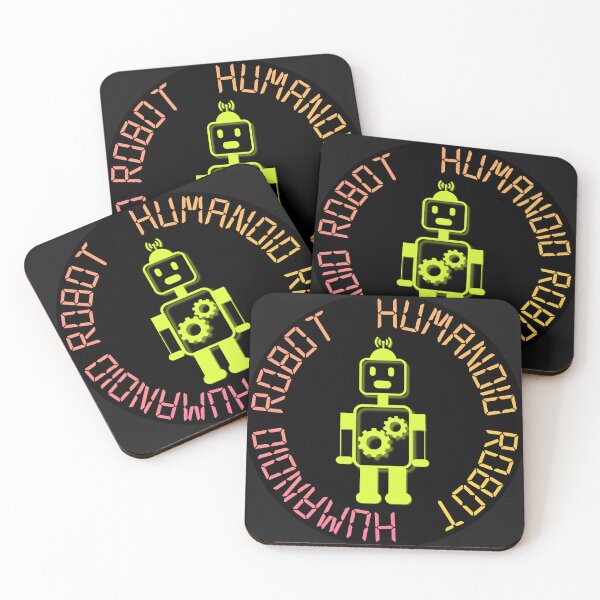Item preview, humanoid robot,fluorescent color designed and sold by zzzozzo.