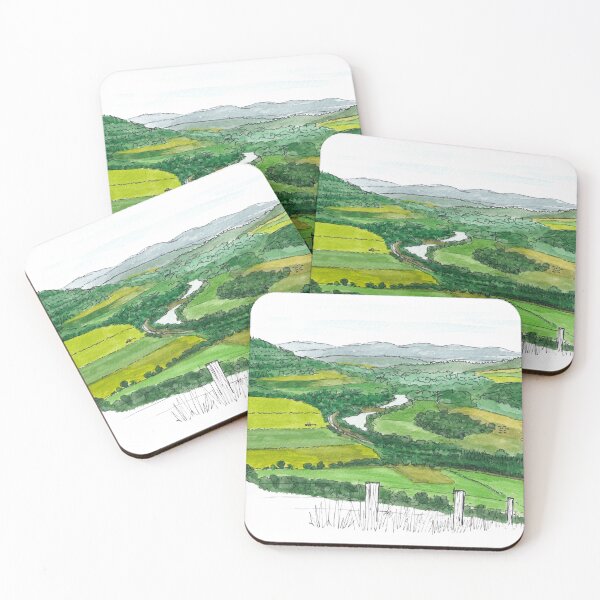 Item preview, Speyside Way - Spey Valley Watercolour designed and sold by Tom Napper Design.