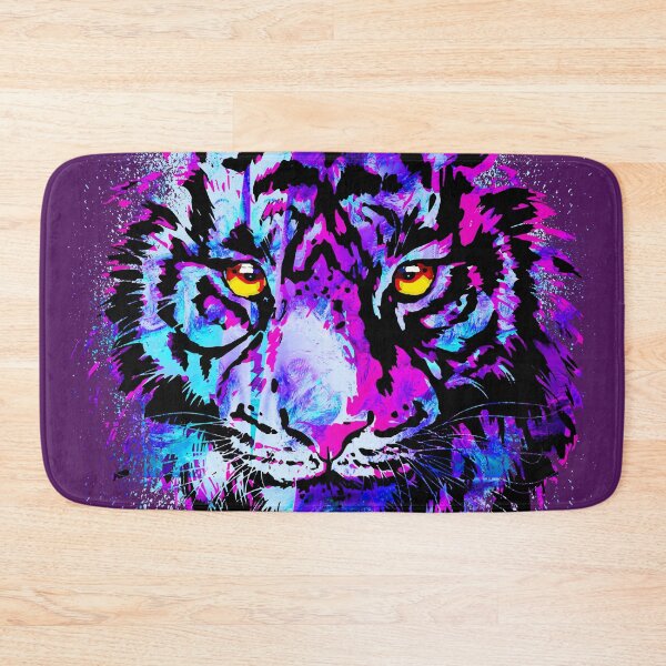 Item preview, Vintage Tiger - Retro Tiger Purple designed and sold by BigWildKiwi.