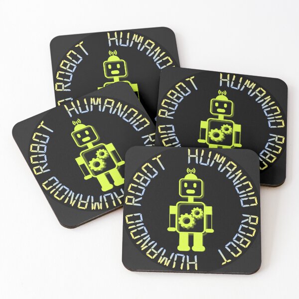 Item preview, humanoid robot,fluorescent color designed and sold by zzzozzo.