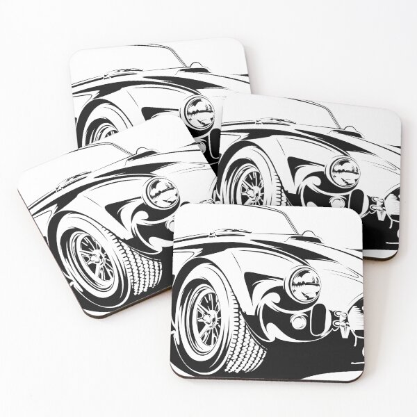 Item preview, Vintage Cars with Cobra Illustration designed and sold by AndreMi.