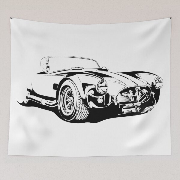 Item preview, Vintage Cars with Cobra Illustration designed and sold by AndreMi.