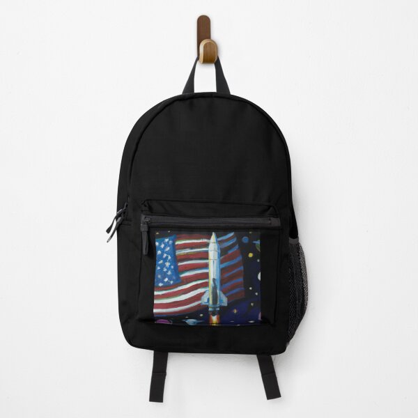 Item preview, Roket Flag of America in Space designed and sold by Parag's Travel Shop.