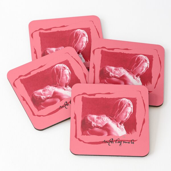 Item preview, Michelangelo Buonarroti, Pieta (Design by ACCI) with his signature designed and sold by VanyssaGraphics.