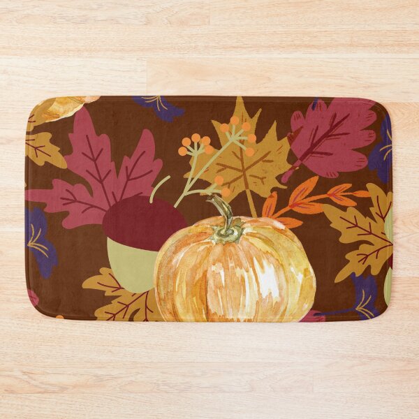 Item preview, Fall Pumpkin Patch on Burgundy designed and sold by GraphicsClub.
