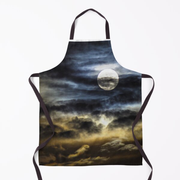 Item preview, Night, cloudy sky and moon designed and sold by AbaTiro.