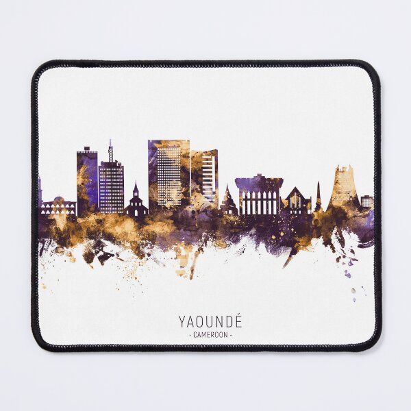 Item preview, Yaoundé Cameroon Skyline designed and sold by ArtPrints.