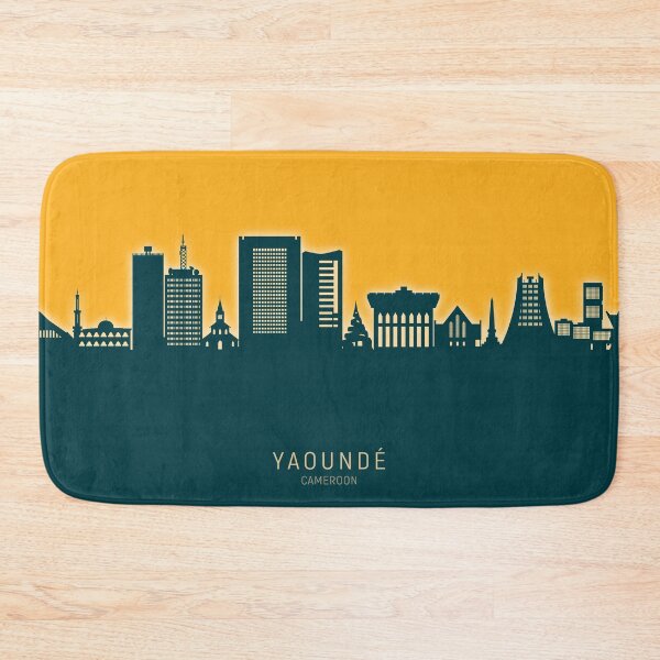Item preview, Yaoundé Cameroon Skyline designed and sold by ArtPrints.
