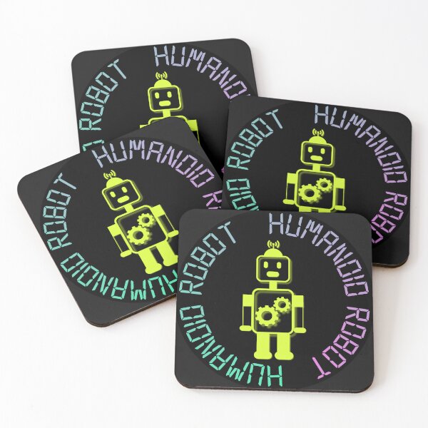 Item preview, humanoid robot,fluorescent color designed and sold by zzzozzo.