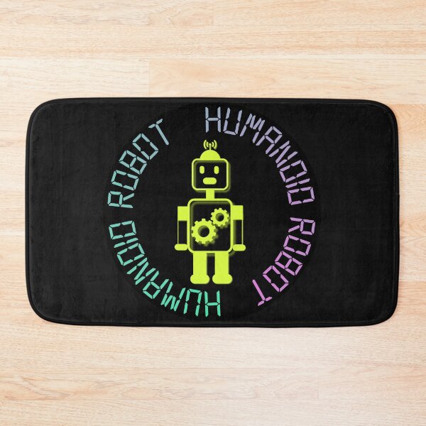 Item preview, humanoid robot,fluorescent color designed and sold by zzzozzo.