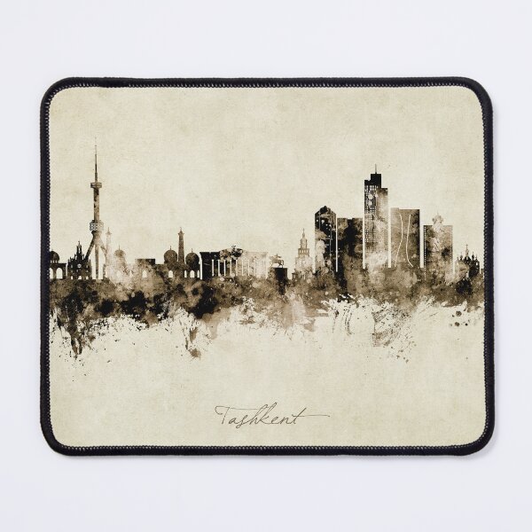 Item preview, Tashkent Uzbekistan Skyline designed and sold by ArtPrints.