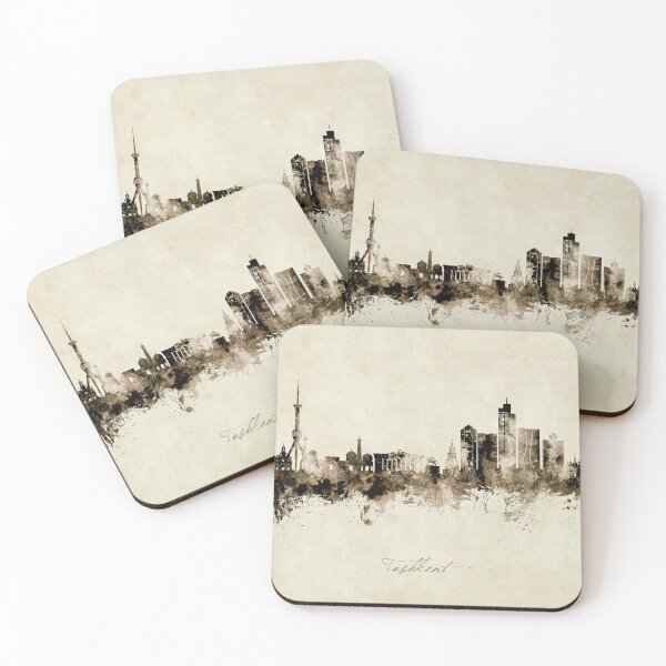 Item preview, Tashkent Uzbekistan Skyline designed and sold by ArtPrints.