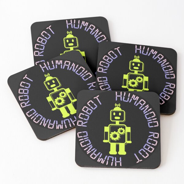Item preview, humanoid robot,fluorescent color designed and sold by zzzozzo.