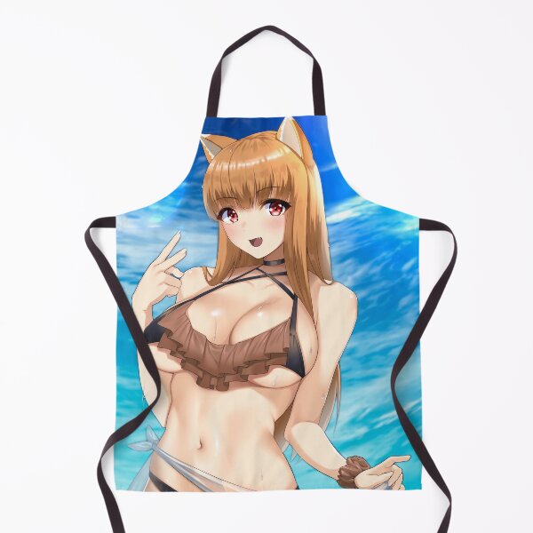 Item preview, Holo Spice and Wolf Epic Artwork for Fan designed and sold by freddiecatt.