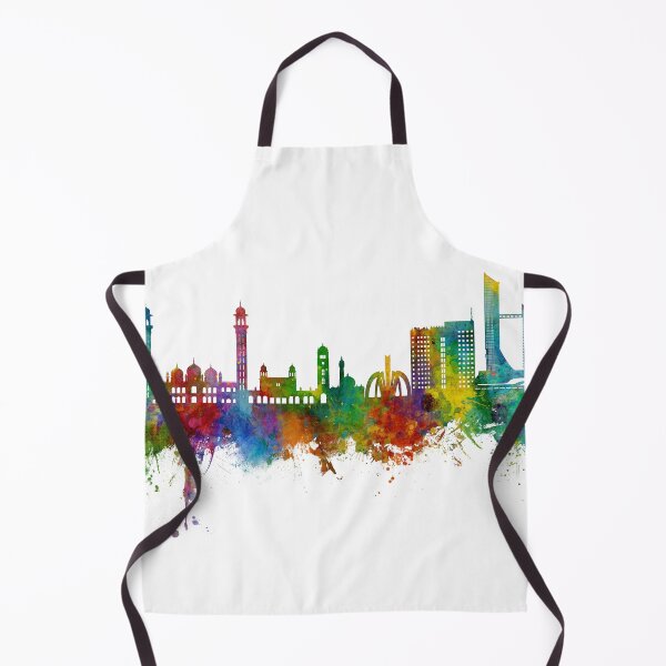 Item preview, Faisalabad Pakistan Skyline designed and sold by ArtPrints.