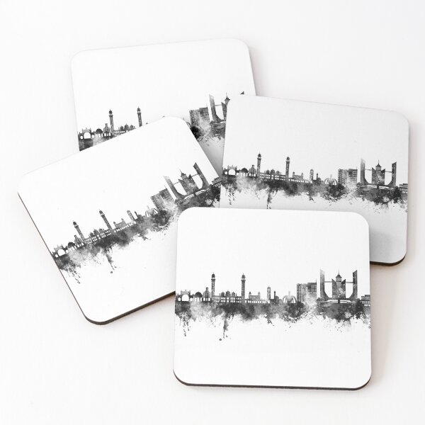 Item preview, Faisalabad Pakistan Skyline designed and sold by ArtPrints.