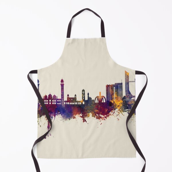 Item preview, Faisalabad Pakistan Skyline designed and sold by ArtPrints.