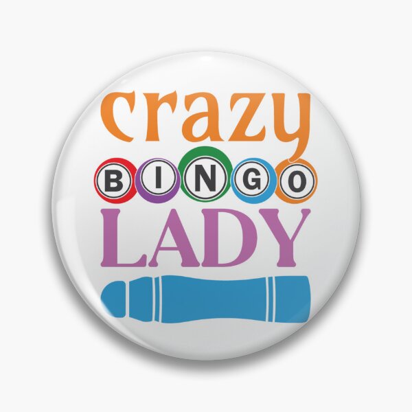 Item preview, Funny Crazy Bingo Lady designed and sold by Trostberger.
