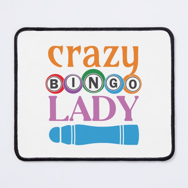 Item preview, Funny Crazy Bingo Lady designed and sold by Trostberger.